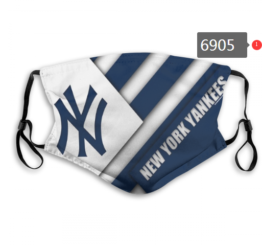 2020 MLB New York Yankees Dust mask with filter